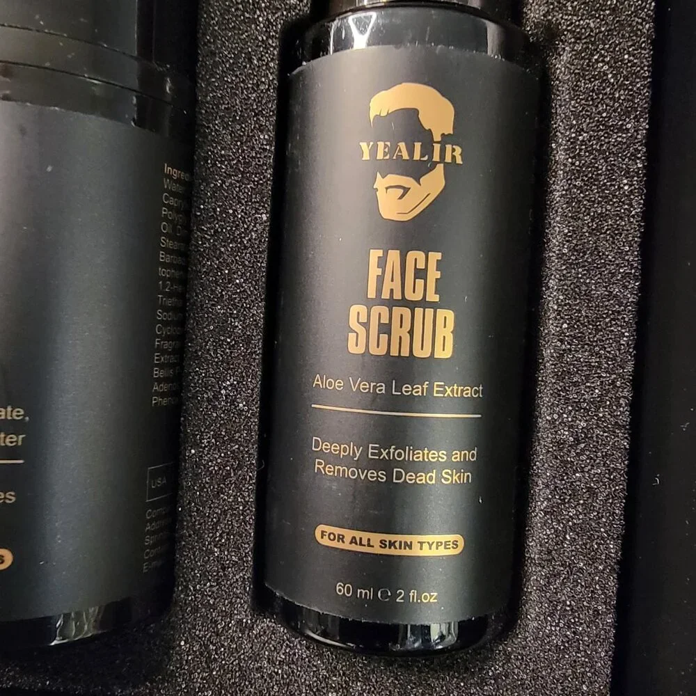 YEALIR Men's skin Care Set Boxed Gift 5 Piece Set